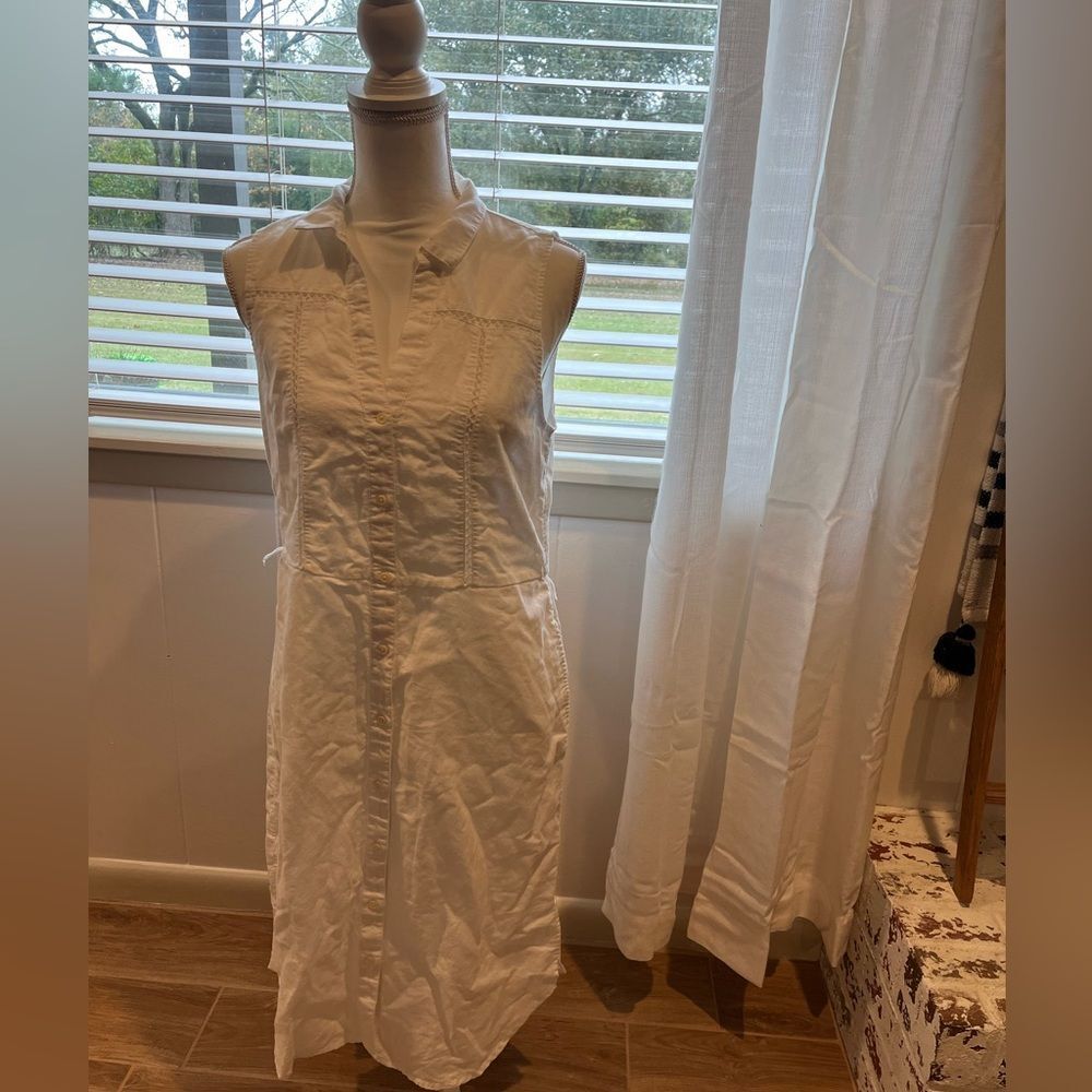 Beachy banana republic dress size 8